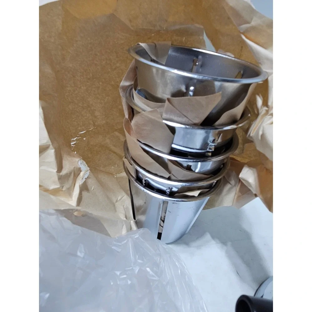 King Kutter Healthy Gourmet Kitchen Cutter Vegetable Slicer Shredder Chrome USA
